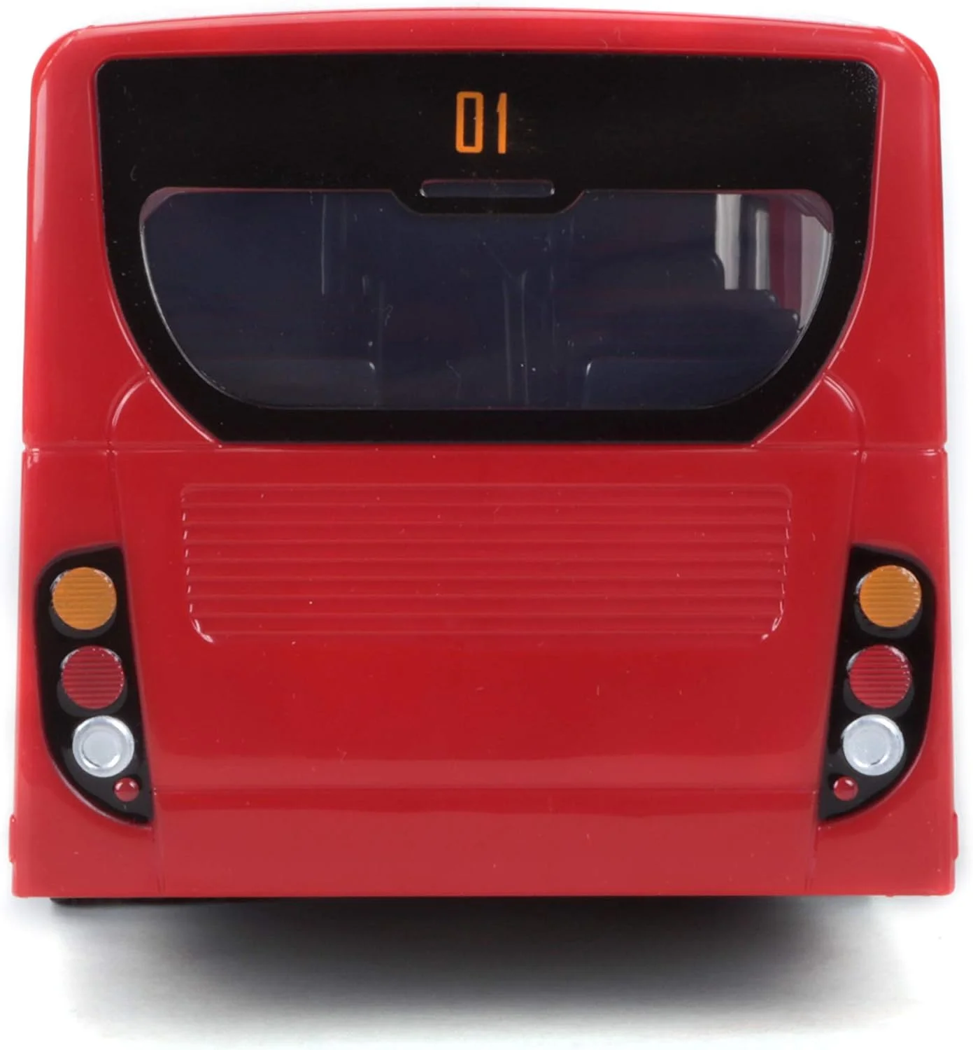 اتوبوس شهری کنترلی مایستو تک با فرکانس 27 مگاهرتز، سایز 33 سانتی متر، قرمز