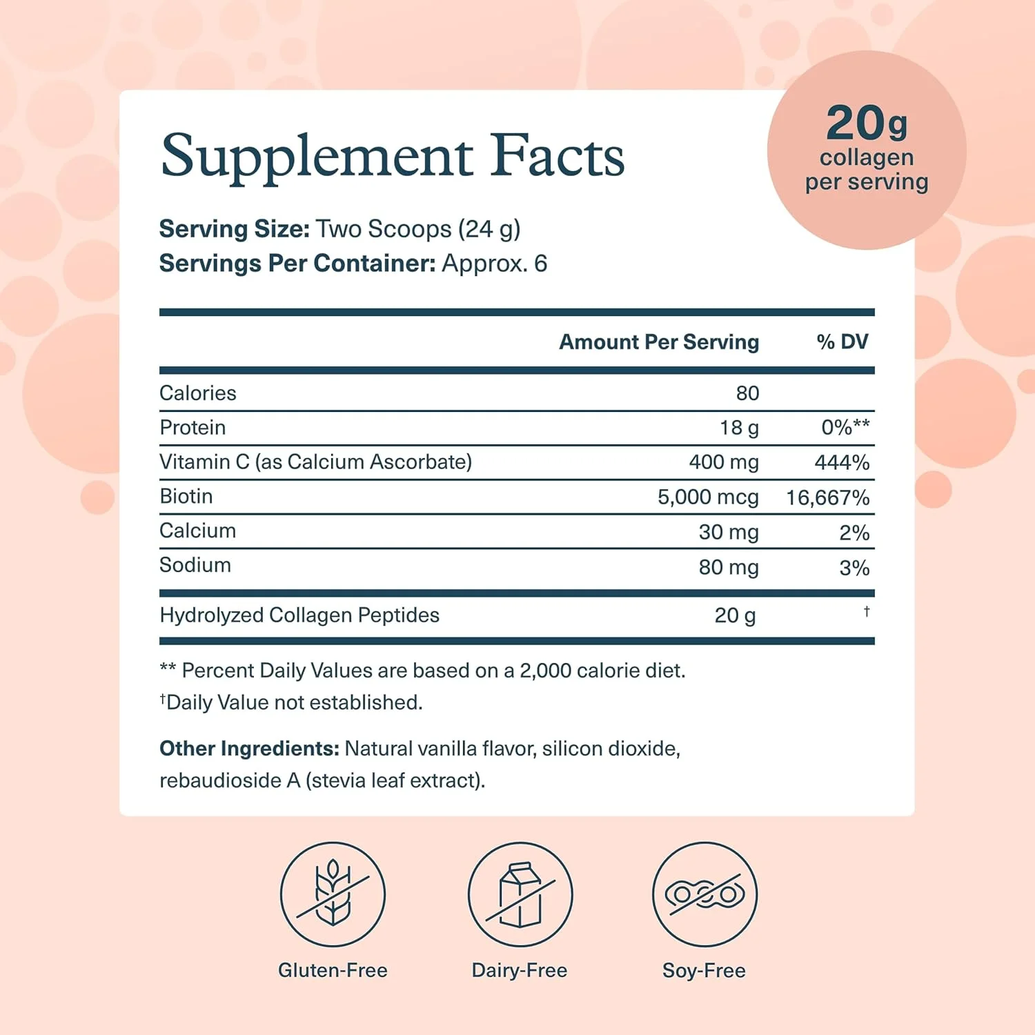 پودر کلاژن Youtheory - مکمل کلاژن ممتاز با ویتامین C و بیوتین - پشتیبانی از سلامت مو، ناخن، پوست و مفاصل* - فاقد لبنیات، سویا و گلوتن (133 گرم، وانیلی)