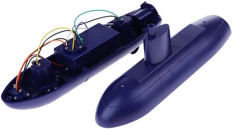 Trendy Retail® اسباب بازی زیردریایی مینی RC با کنترل از راه دور، مدل DIY، کیت مونتاژ برای هدیه کودک