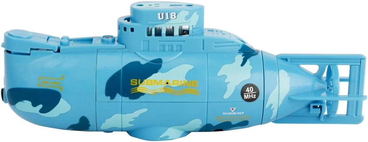 💚 مدل زیردریایی کوچک آرسی WellingtonAE، قایق موتوری پرقدرت آرسی، اسباب بازی فضای باز به همراه کنترل از راه دور