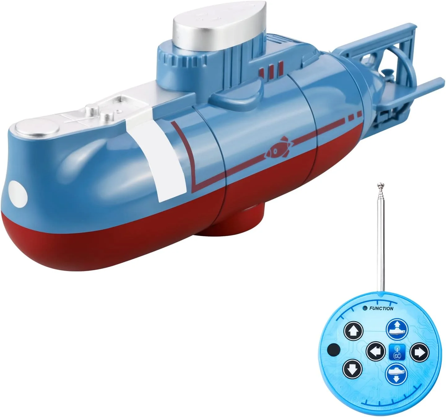 زیردریایی مینی RC Weisy، قایق کنترل از راه دور، اسباب بازی RC ضد آب برای کودکان