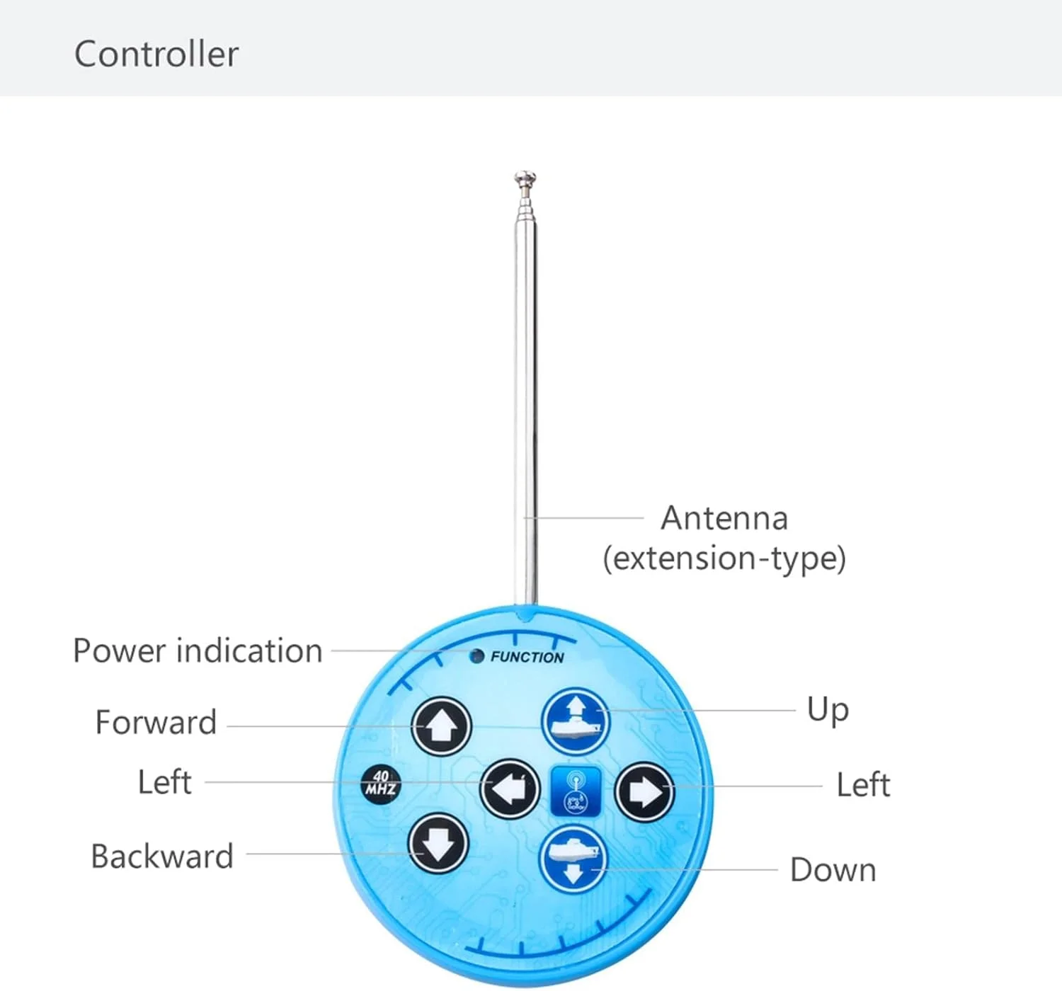 اسباب بازی زیردریایی مینی RC یک عددی TOG، سرعت 0.1 متر بر ثانیه، قایق کنترل از راه دور آبی | اسباب بازی و سرگرمی | رادیو کنترل و خط کنترل | مدل وسایل نقلیه و کیت های RC | قایق و شناور