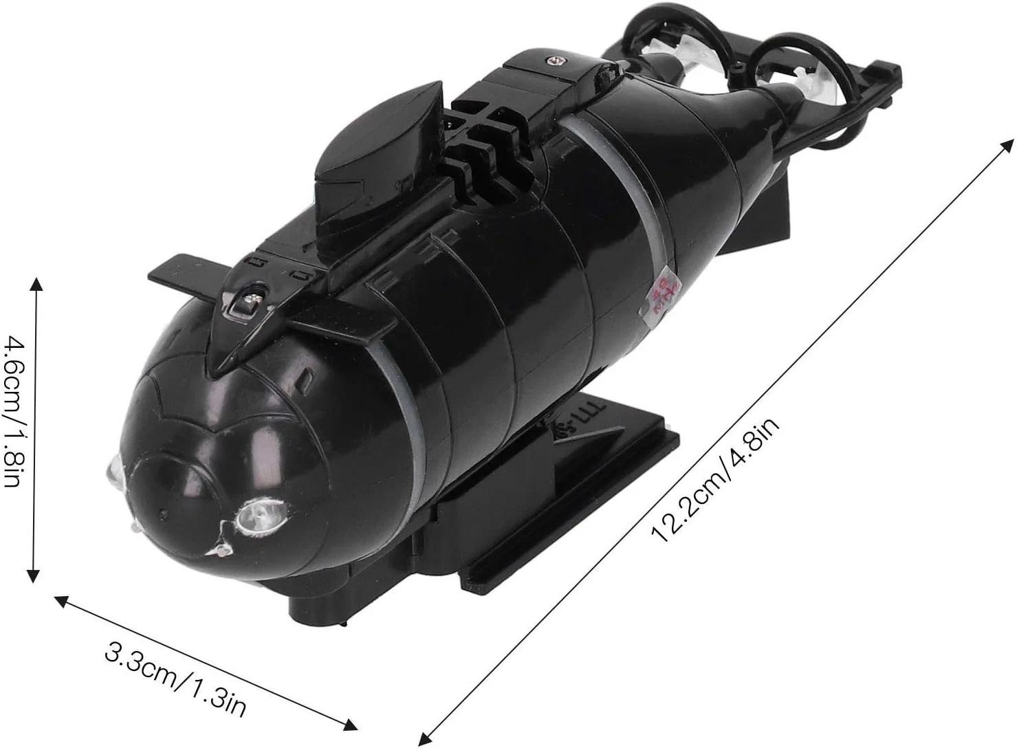 اسباب بازی زیردریایی RC، زیردریایی مینی 6 کاناله 2.4G با کنترل از راه دور شبیه سازی شده، اسباب بازی برقی زیردریایی شارژی هدیه کودکان