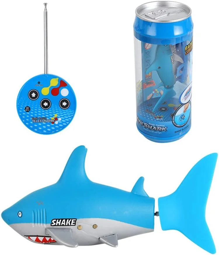 اسباب بازی کوسه مینیاتوری کنترلی SOWOFA، زیردریایی کوچک کنترلی قوطی نوشابه (آبی یا مشکی)