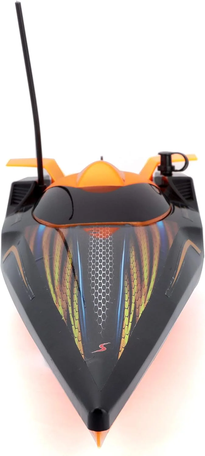 قایق تندروی کنترلی مایستو مدل Hydro Blaster با فرکانس 2.4 گیگاهرتز، مشکی با نارنجی