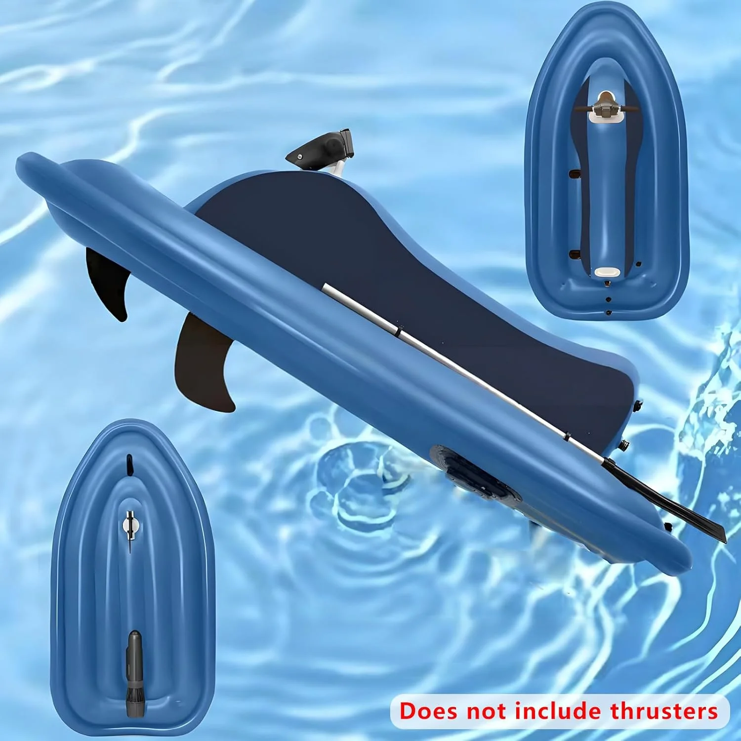 قایق جت بادی دو نفره ارتقا یافته، قایق موج سواری آبی، قایق موتوری تاشو بادی، قایق موتوری بادی آبی