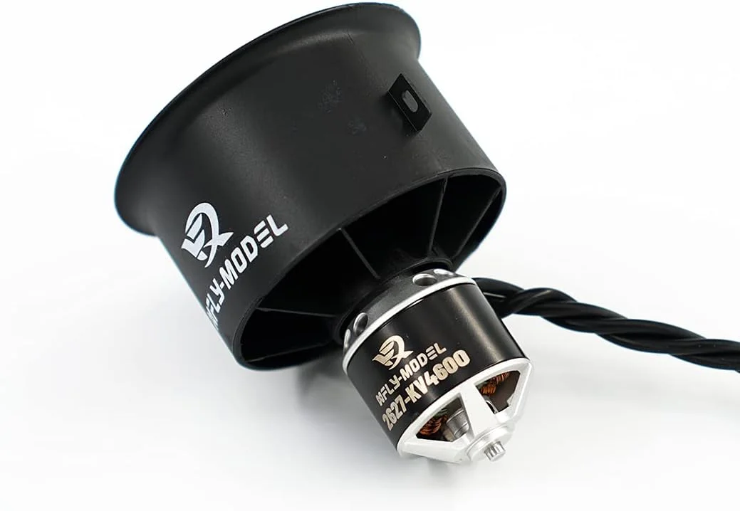 واحد پروانه 50 میلی‌متری 12 پره EDF با موتور براشلس 2627-KV4600 مدل هواپیمای جت