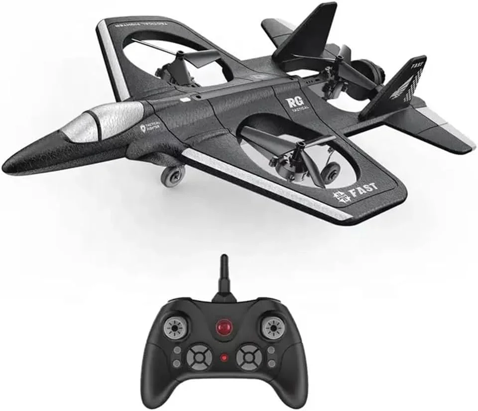 هواپیمای جنگنده اسباب بازی باغچه، هواپیمای آرسی با پرواز آسان، هواپیمای کنترل از راه دور بادوام، هدیه ای برای پسران و دختران، بازی سرگرم کننده در فضای باز