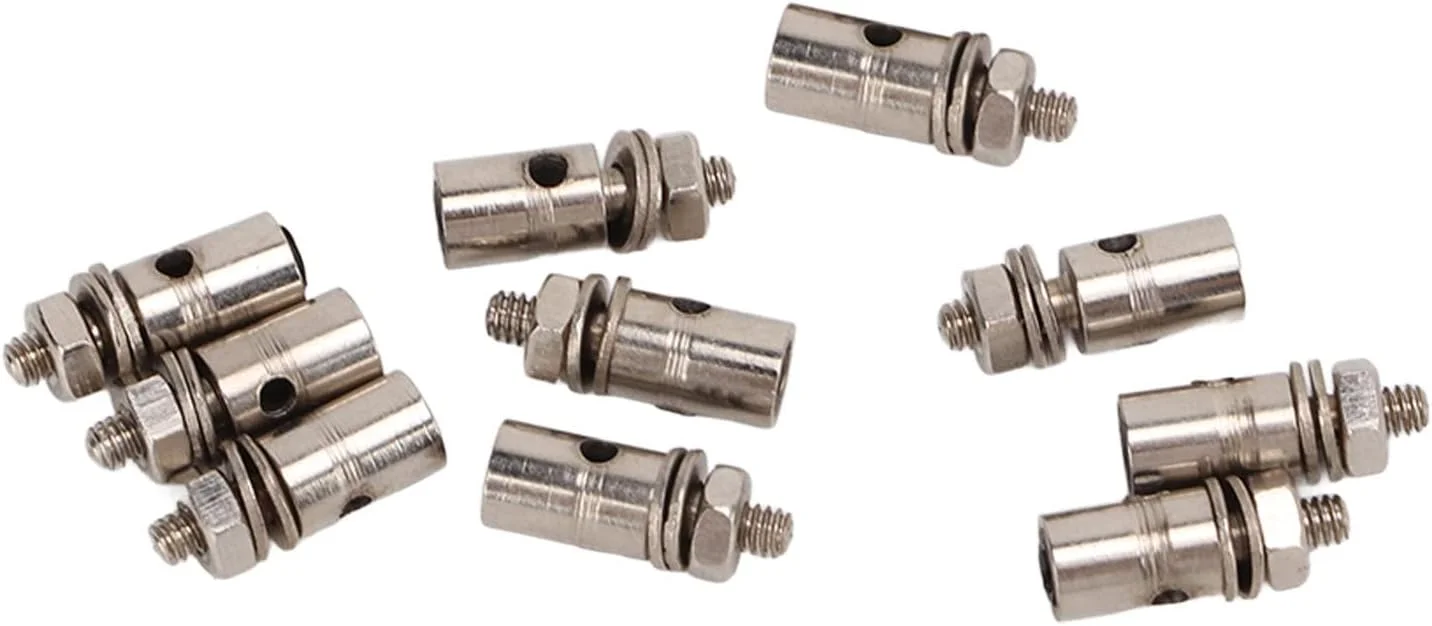 اتصال دهنده میله فشاری سروو قابل تنظیم 1.3 میلی متری Sorandy، قطعه ارتقاء هواپیما سبک وزن برای سیم فولادی هواپیمای RC