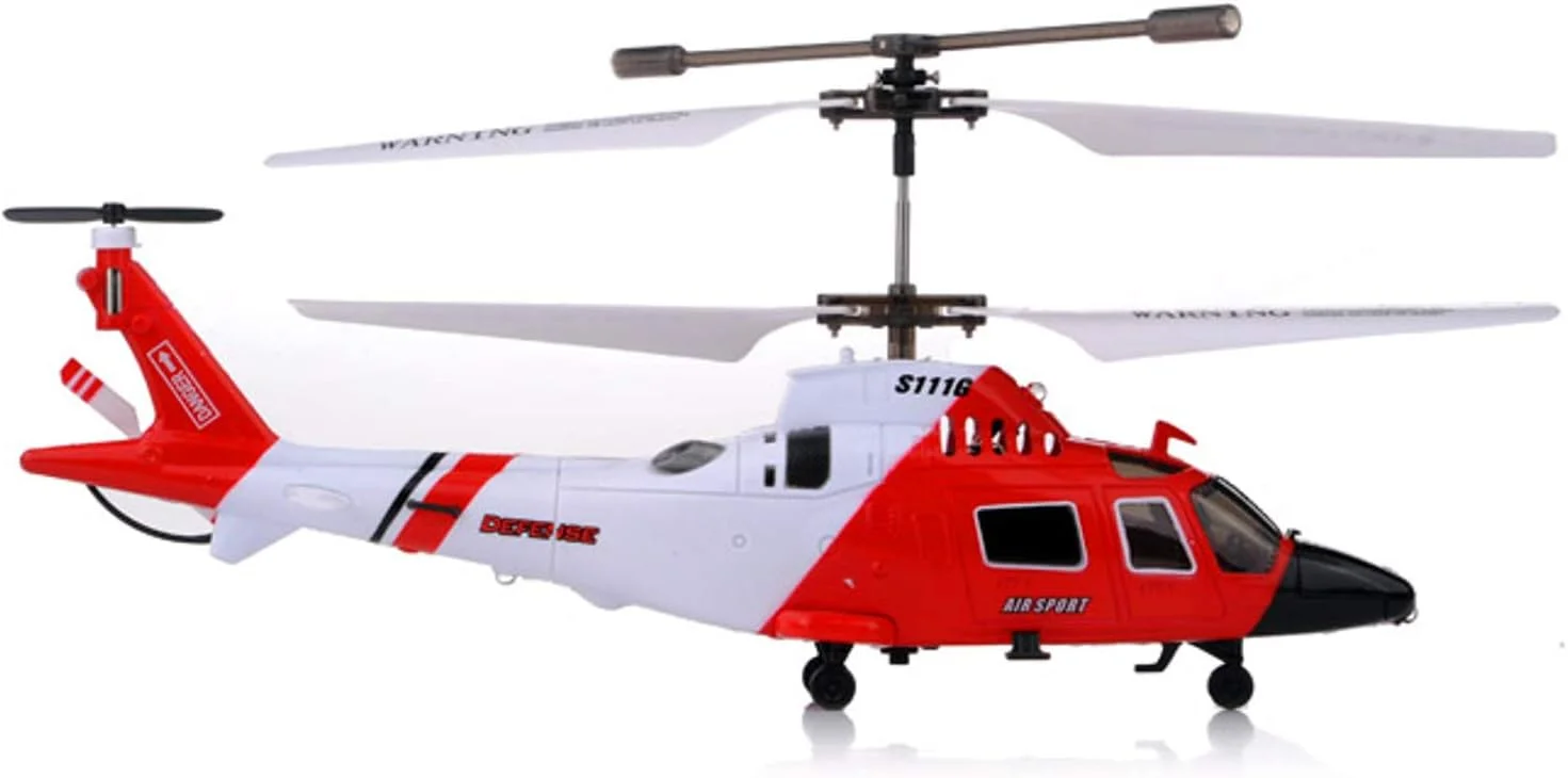 مدل هلیکوپتر نجات ساحلی POCO DIVO با کنترل از راه دور، پرواز مادون قرمز، 3 کانال، ژیروسکوپ، مدل هواپیمای دریایی S111G