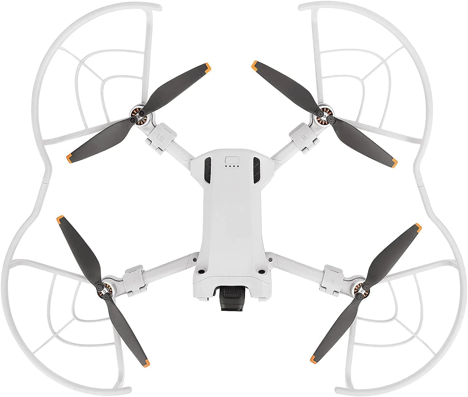 محافظ پروانه 360 درجه SYOSI Mini 3 Pro، محافظ پروانه جداشدنی با رهاسازی سریع برای DJI Mini 3 Pro، حلقه ضد سقوط پروانه Mini 3 Pro، نگهدارنده پروانه برای لوازم جانبی DJI Mini 3 Pro.