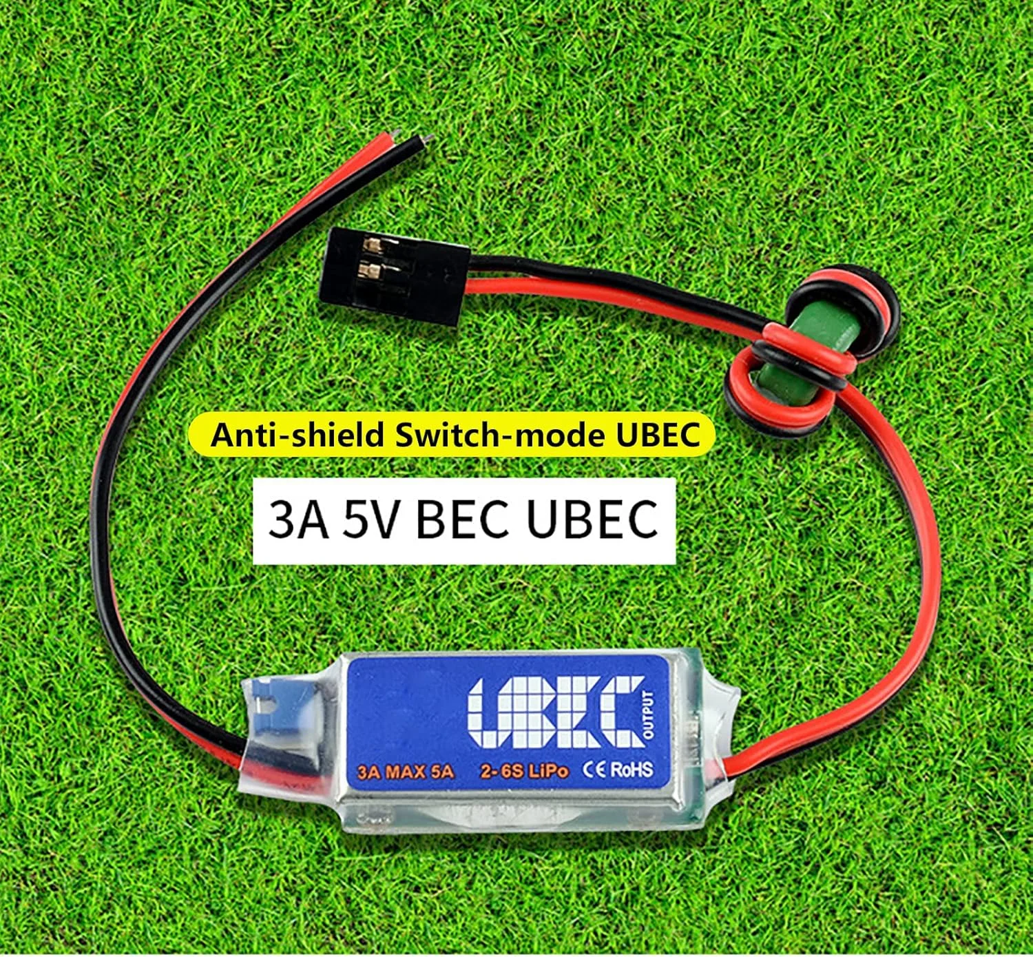 سیستم تثبیت ولتاژ DC قابل تنظیم UBEC RC 5V/6V 3A منبع تغذیه سروو برای انتقال گرافیکی دوربین گیمبال کنترل پرواز گیرنده برای هلیکوپتر هواپیما کوادکوپتر RC