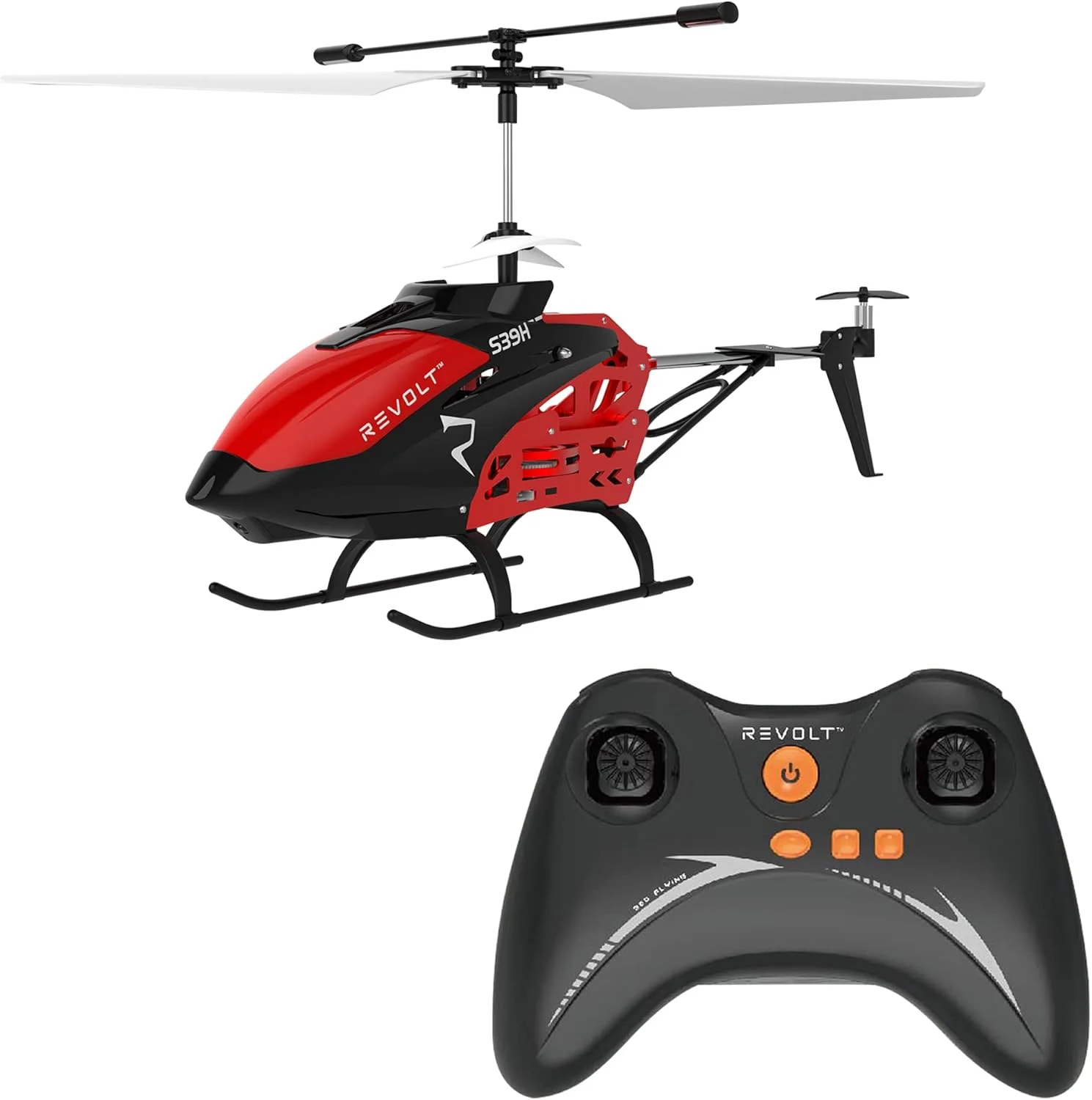 هلیکوپتر سایما مدل Revolt Raptor XL با قابلیت Auto-Hover S39H، دارای 2 سرعت، طول 33 سانتی متر، مناسب برای 8 سال به بالا - چند رنگ هلیکوپتر سایما مدل Revolt Raptor XL با قابلیت Auto-Hover S39H، دارای 2 سرعت، طول 33 سانتی متر، مناسب برای 8 سال به بالا - چند رنگ