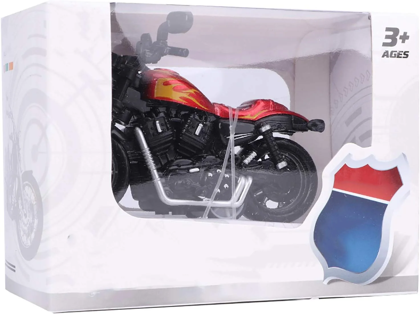 اسباب بازی موتور سیکلت آلیاژی، مدل موتور سیکلت شبیه سازی شده با قابلیت عقب کشیدن، اسباب بازی فکری برای کودکان، مجموعه هدیه