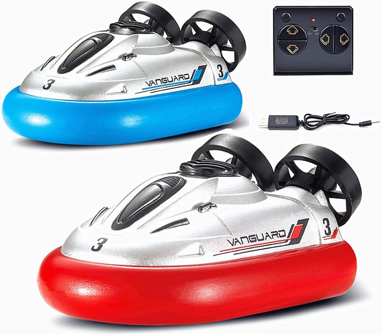 مینی هاورکرافت کنترلی الکتریکی کودکان، مینی قایق آرسی 2.4G، مدل هاورکرافت کنترلی الکتریکی، اسباب بازی هدیه کودکان