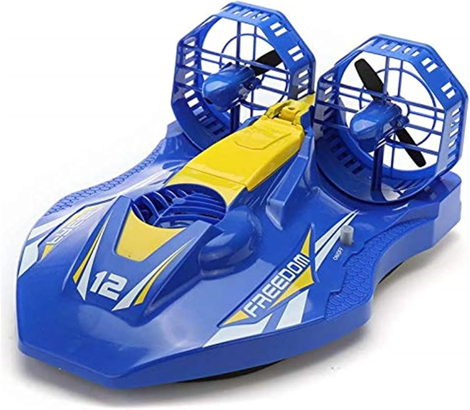 هاورکرافت آبی-خاکی الکتریکی آرسی با پروانه دوتایی، قایق کنترل از راه دور ضد آب با سرعت بالا، اسباب بازی کودکان