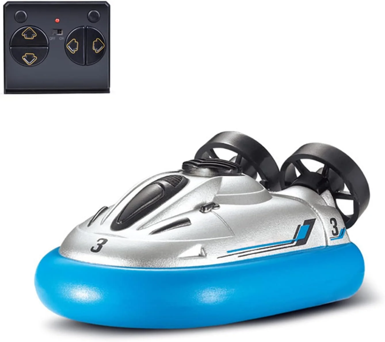 قایق کنترل از راه دور Labymos، هاورکرافت کنترل از راه دور 2.4 گیگاهرتزی با قابلیت حرکت به جلو، عقب، چپ و راست