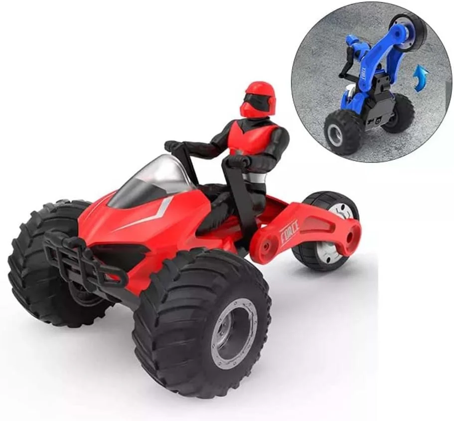 موتور سیکلت کنترلی چرخشی 360 درجه برای کودکان (چند رنگ)