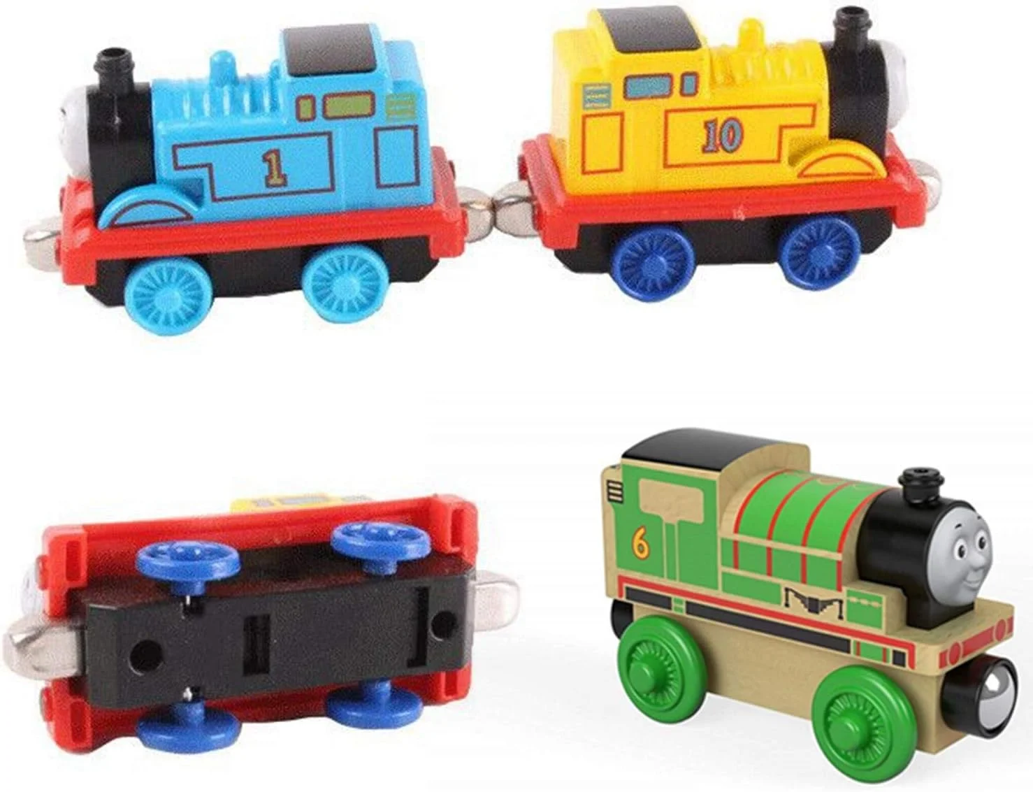 مجموعه اسباب بازی قطار 4 تکه، اسباب بازی های آموزشی راه آهن هدیه برای کودکان