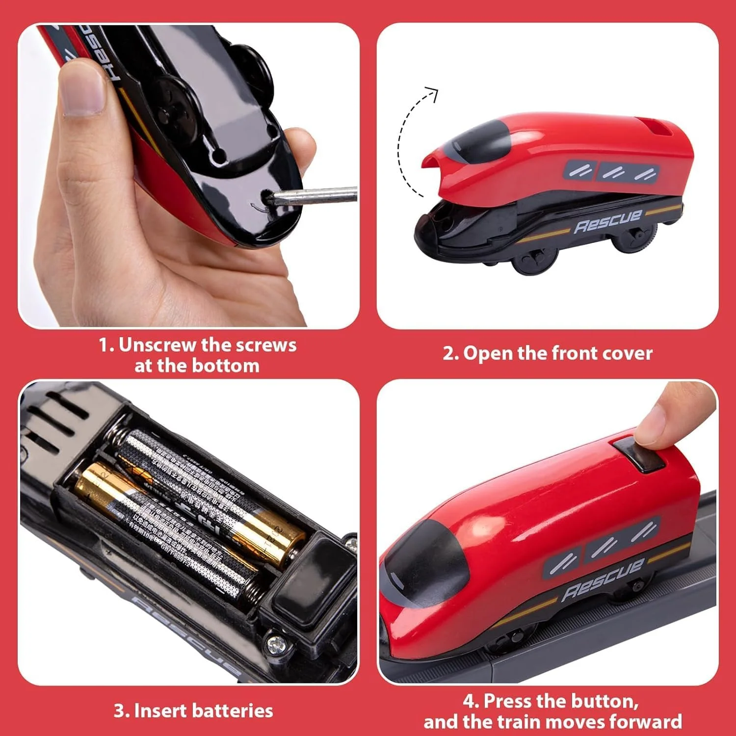 مجموعه قطار اسباب بازی برای کودکان ۲ تا ۸ سال، ۹۲ قطعه، مجموعه قطارهای برقی با ریل (اتصال مغناطیسی)، هدیه تولد قطارهای باتری خور برای کودکان ۲، ۳، ۴، ۵، ۶، ۷ ساله