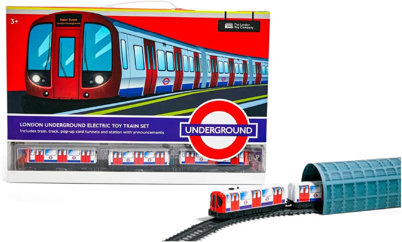 مجموعه قطار برقی زیرزمینی دارای مجوز رسمی - شامل قطار، ریل، ایستگاه و اعلانات - حمل و نقل برای مقاصد مختلف