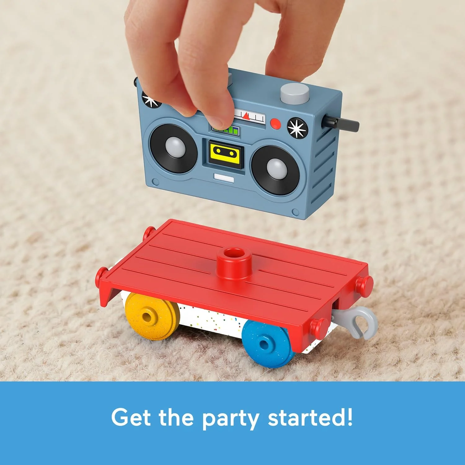 مجموعه اسباب بازی قطار توماس و دوستان، 7 روز شگفتی توماس، مجموعه 10 عددی وسایل نقلیه دایکست با بار برای کودکان 3 سال به بالا