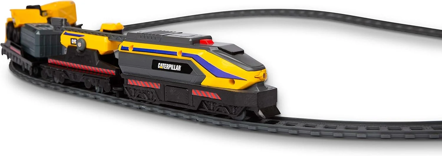 مجموعه قطار کامیون قدرت ماشین های کوچک کاترپیلار فانرایز، 82949، چند رنگ