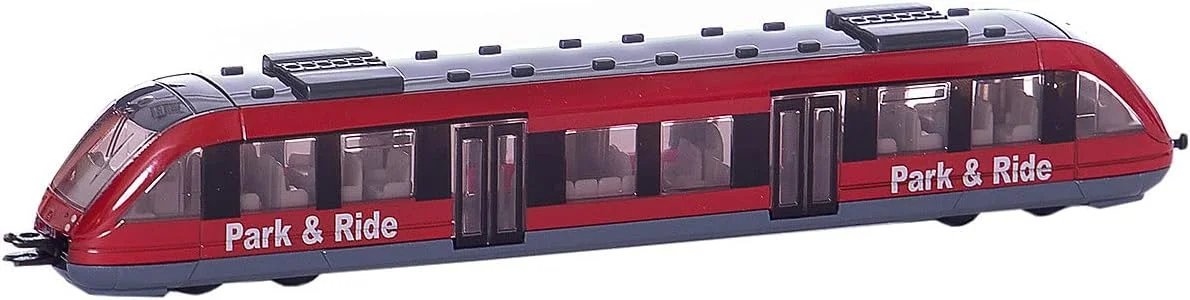 مدل قطار شهری siku 1646، فلزی و پلاستیکی، مقیاس 1:120، قرمز، سازگار با سایر اسباب بازی های SIKU مدل قطار شهری siku 1646، فلزی و پلاستیکی، مقیاس 1:120، قرمز، سازگار با سایر اسباب بازی های SIKU