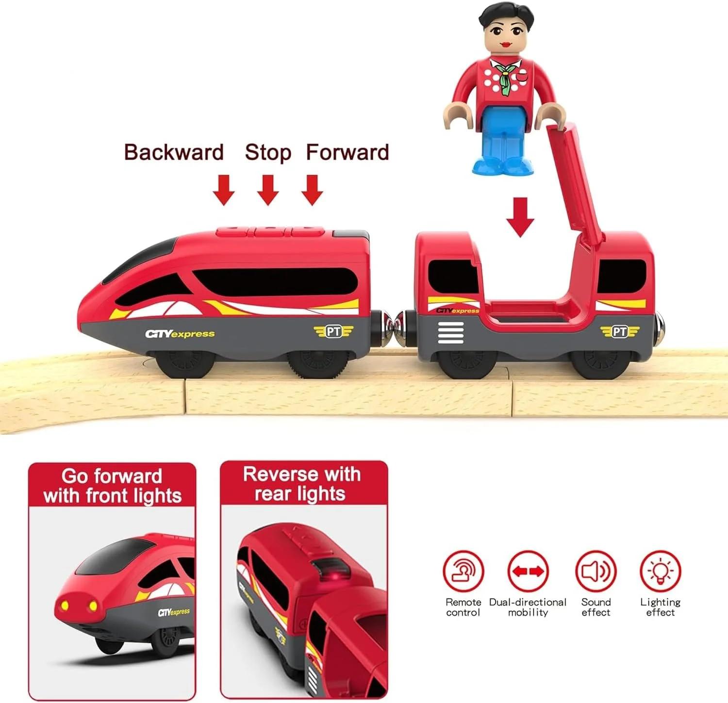 لوازم جانبی مسیر قطار، قطار کنترلی از راه دور، اسباب بازی قطار لوکوموتیو با باتری برای کودکان نوپا، مجموعه قطار، وسیله نقلیه قطار موتور قدرتمند مناسب برای تمام برندهای بزرگ سیستم راه آهن (باتری شامل نمی شود) لوازم جانبی مسیر قطار، قطار کنترلی از راه دور، اسباب بازی قطار لوکوموتیو با باتری برای کودکان نوپا، مجموعه قطار، وسیله نقلیه قطار موتور قدرتمند مناسب برای تمام برندهای بزرگ سیستم راه آهن (باتری شامل نمی شود)