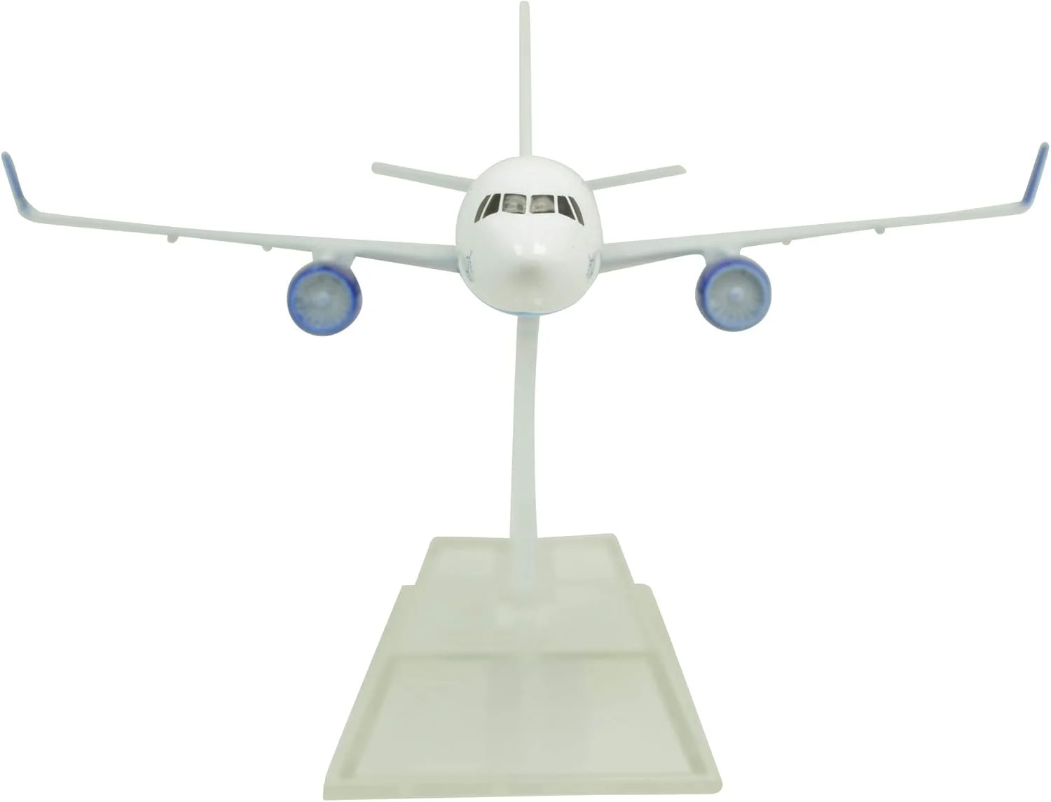 مدل هواپیمای ایرباس A320 شرکت هواپیمایی ایندیگو، مقیاس 1:400، طول 16 سانتی متر، جنس فلزی