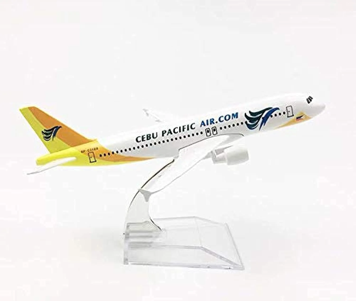 مدل هواپیمای فلزی ایرباس A320 ترندز سبو پسیفیک، دکوری استاتیک، اسباب بازی مدل هواپیما، 16 سانتی متر