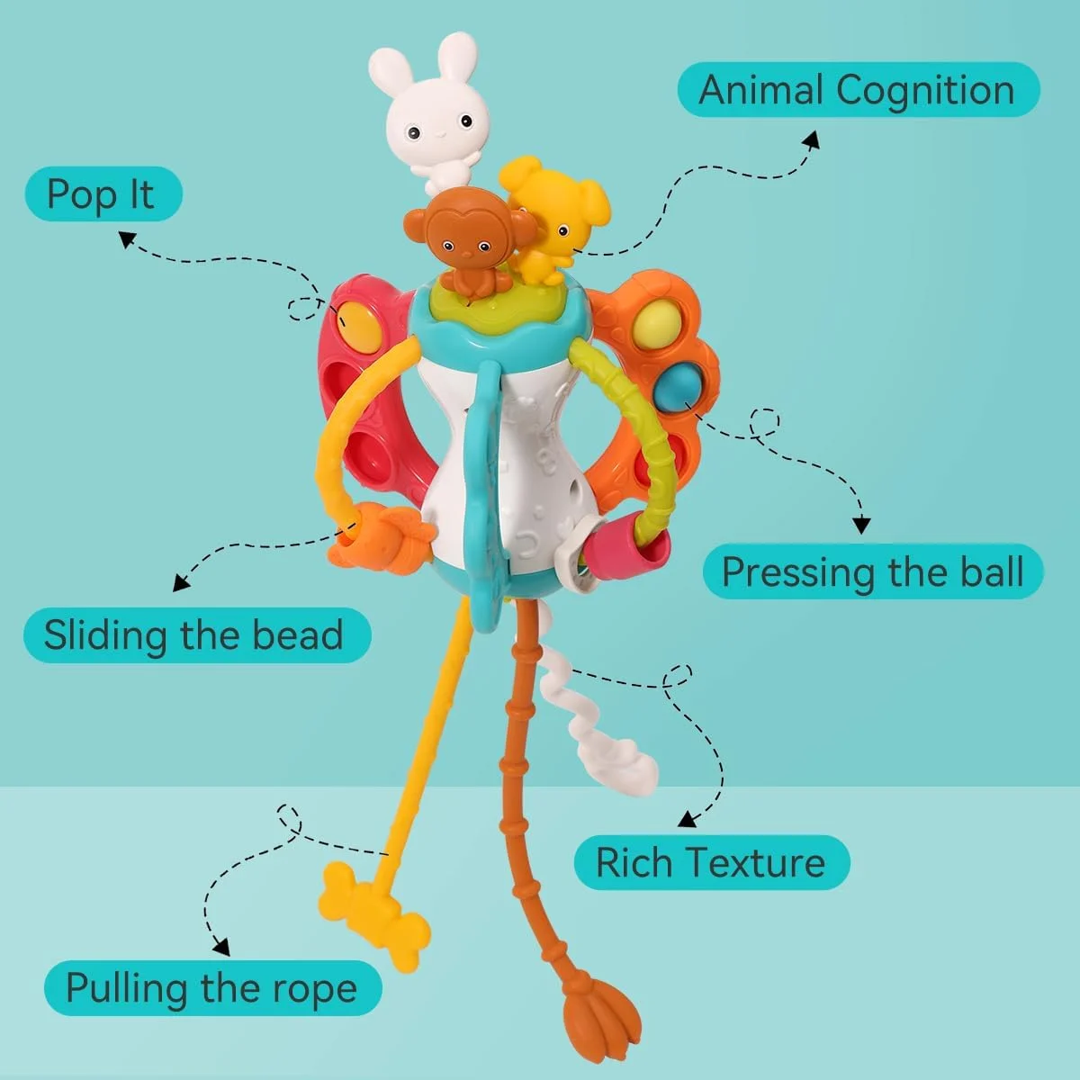 اسباب بازی های مسافرتی هواپیما برای کودکان نوپا، اسباب بازی های مونته سوری برای نوزادان 6-12 ماهه، اسباب بازی های حسی نوزاد پسر و دختر، وسایل ضروری صندلی ماشین نوزاد، اسباب بازی های سیلیکونی کشیدنی برای نوزادان 1 2 3 ساله اسباب بازی های مسافرتی هواپیما برای کودکان نوپا، اسباب بازی های مونته سوری برای نوزادان 6-12 ماهه، اسباب بازی های حسی نوزاد پسر و دختر، وسایل ضروری صندلی ماشین نوزاد، اسباب بازی های سیلیکونی کشیدنی برای نوزادان 1 2 3 ساله