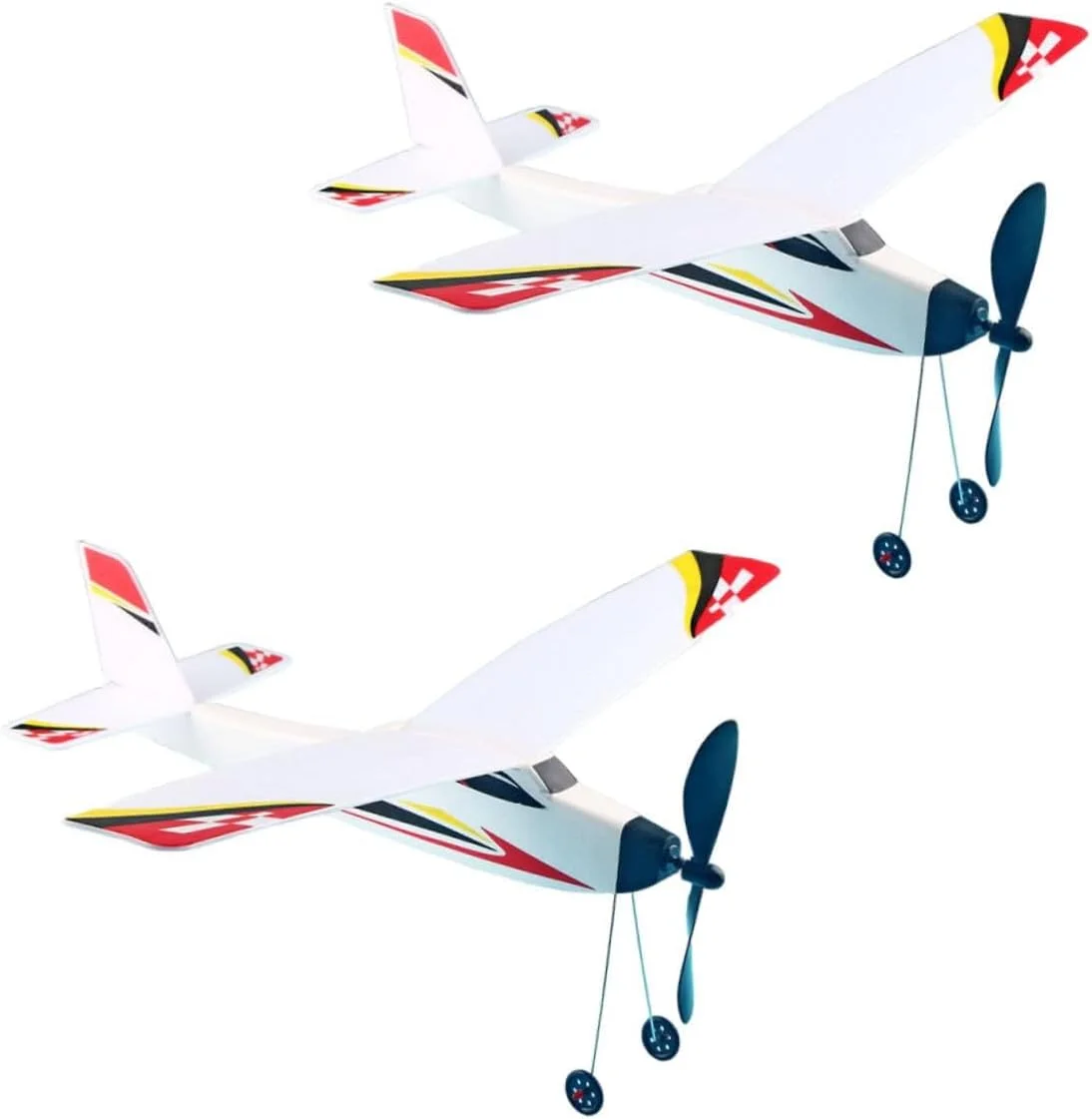 هواپیمای گلایدر کشی SYOSI مدل هواپیمای D، اسباب بازی هواپیمای گلایدر برای کودکان، هواپیمای جنگنده پلاستیکی سه بعدی