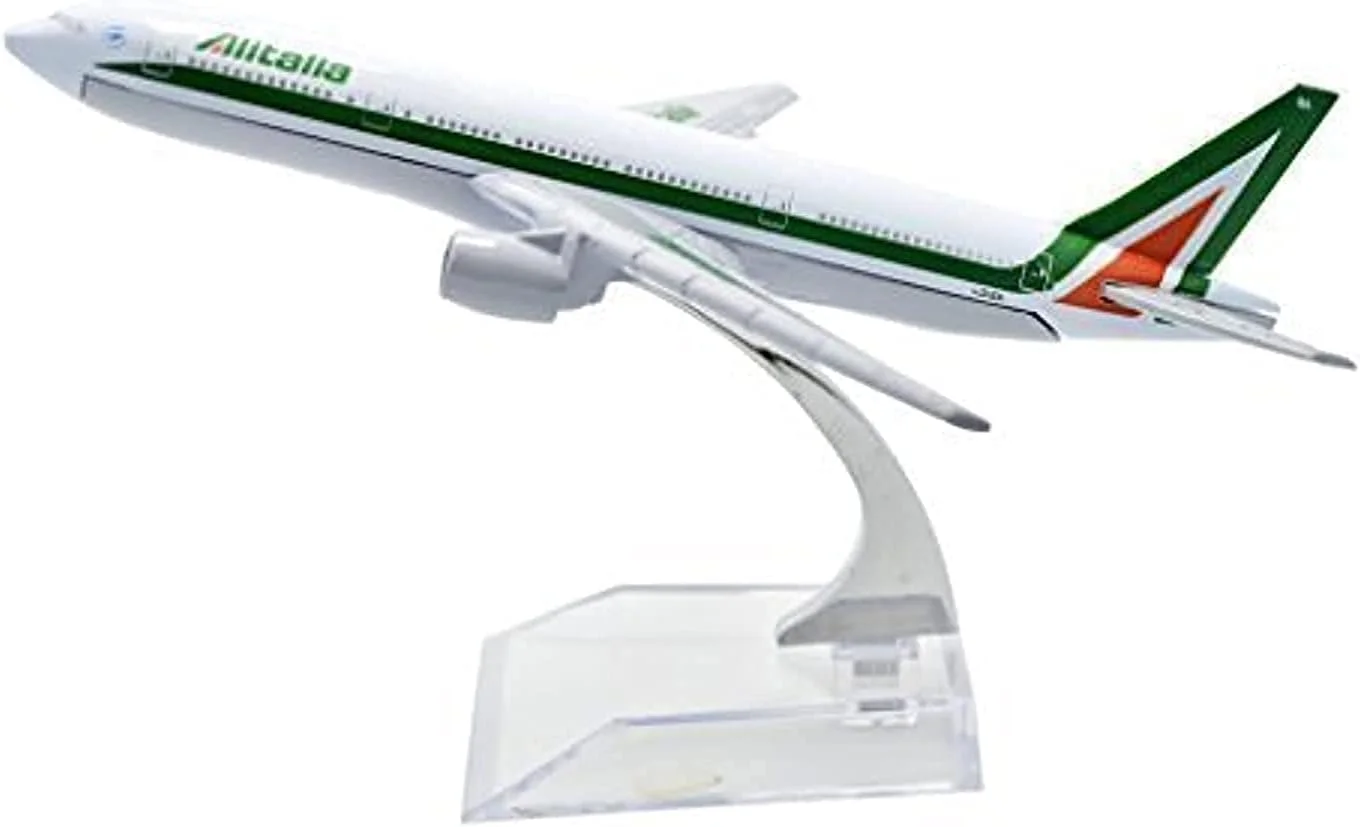 تانگ دایناستی (TM) مدل هواپیمای بوئینگ B777-200 آلیتالیا، فلزی، مقیاس 1:400، طول 16 سانتی متر