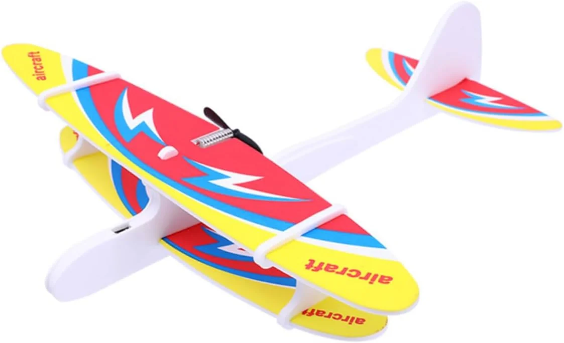 هواپیمای گلایدر پرتابی دستی SAFIGLE، هواپیمای گلایدر خازنی فومی الکتریکی بدون چراغ، هواپیماهای فومی برای کودکان، هواپیماهای گلایدر برای کودکان، مدل گلایدر پرتابی دستی، مونتاژ کودک