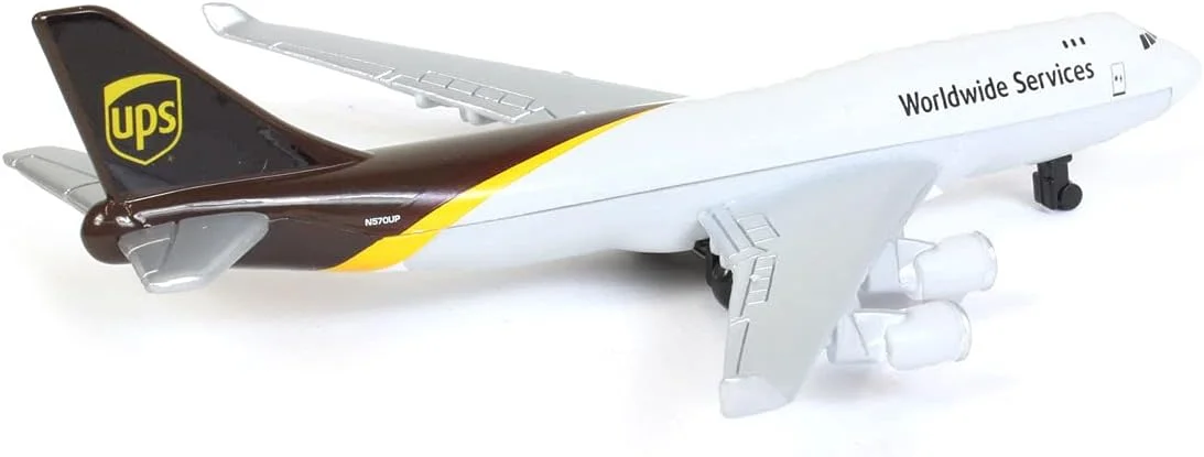 هواپیمای اسباب بازی دارون – یو پی اس – مدل هواپیمای فلزی دایکاست با قطعات پلاستیکی برای کودکان 3 سال به بالا