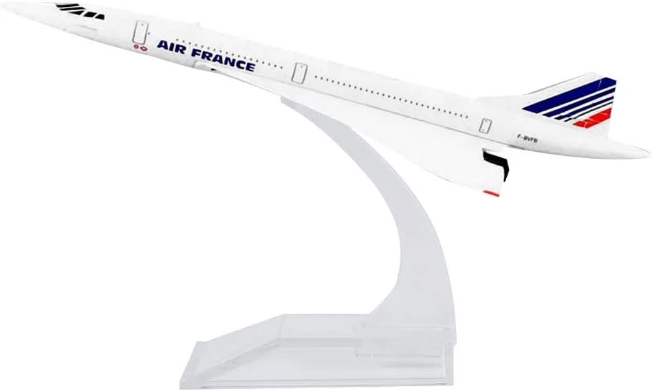 مدل هواپیمای فلزی ایر فرانس کنکورد 209 F-BVFC به طول 15 سانتی متر