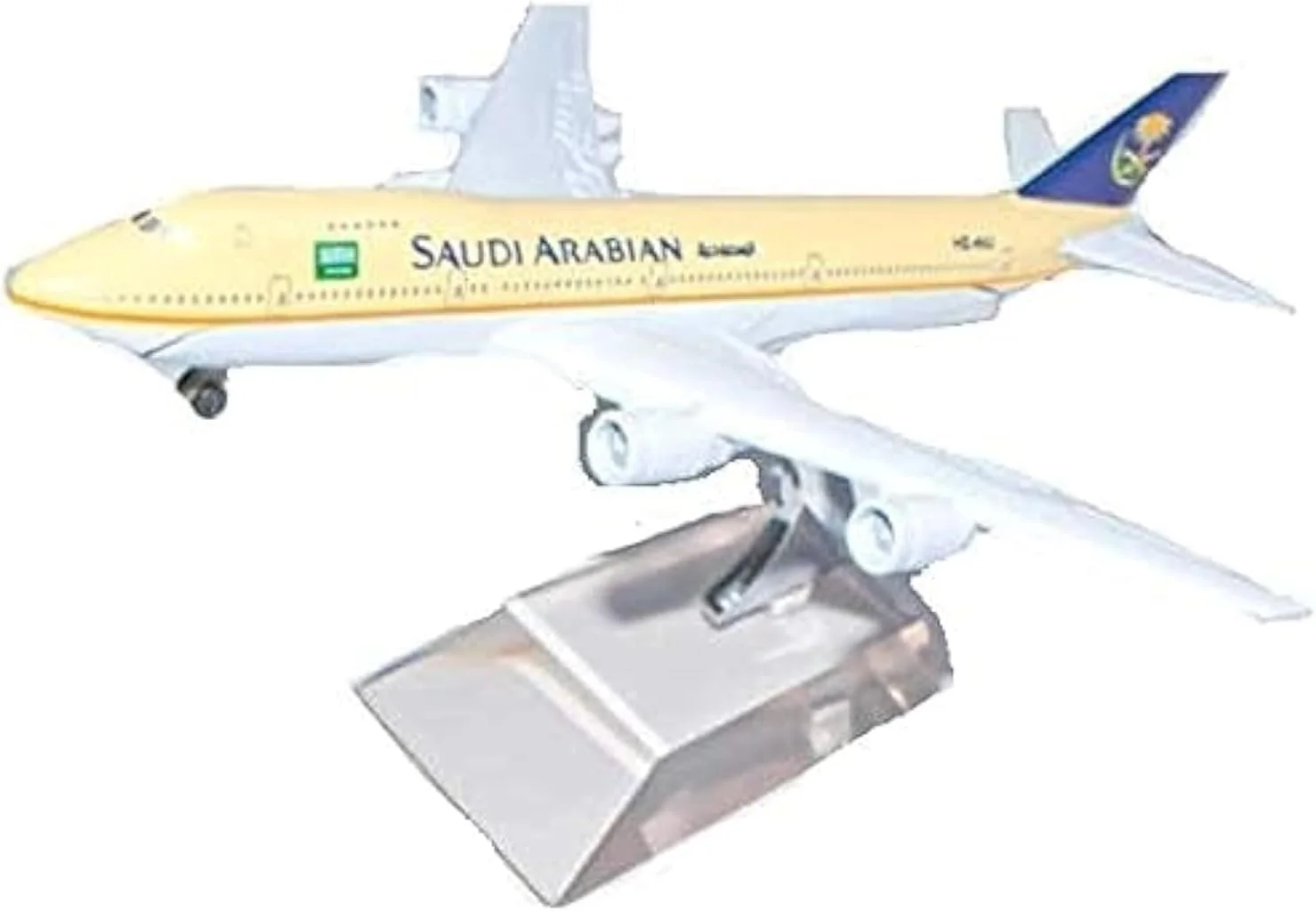 ماکت هواپیمای بوئینگ 747 خطوط هوایی عربستان سعودی ماکت هواپیمای بوئینگ 747 خطوط هوایی عربستان سعودی