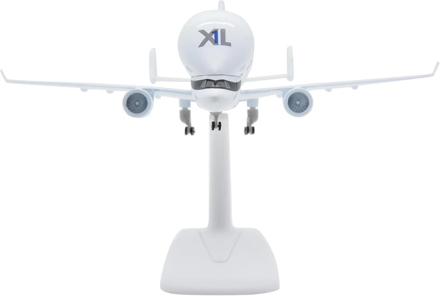 مدل فلزی هواپیمای ایرباس A330-743L Beluga XL در مقیاس 1:300 با پایه نمایش - طول 20 سانتی متر، سفید و آبی، کلکسیونی هوانوردی، ماکت دقیق هواپیمای باری برای خانه، دفتر و علاقه مندان - تصویر 3 مدل فلزی هواپیمای ایرباس A330-743L Beluga XL در مقیاس 1:300 با پایه نمایش - طول 20 سانتی متر، سفید و آبی، کلکسیونی هوانوردی، ماکت دقیق هواپیمای باری برای خانه، دفتر و علاقه مندان - تصویر 3