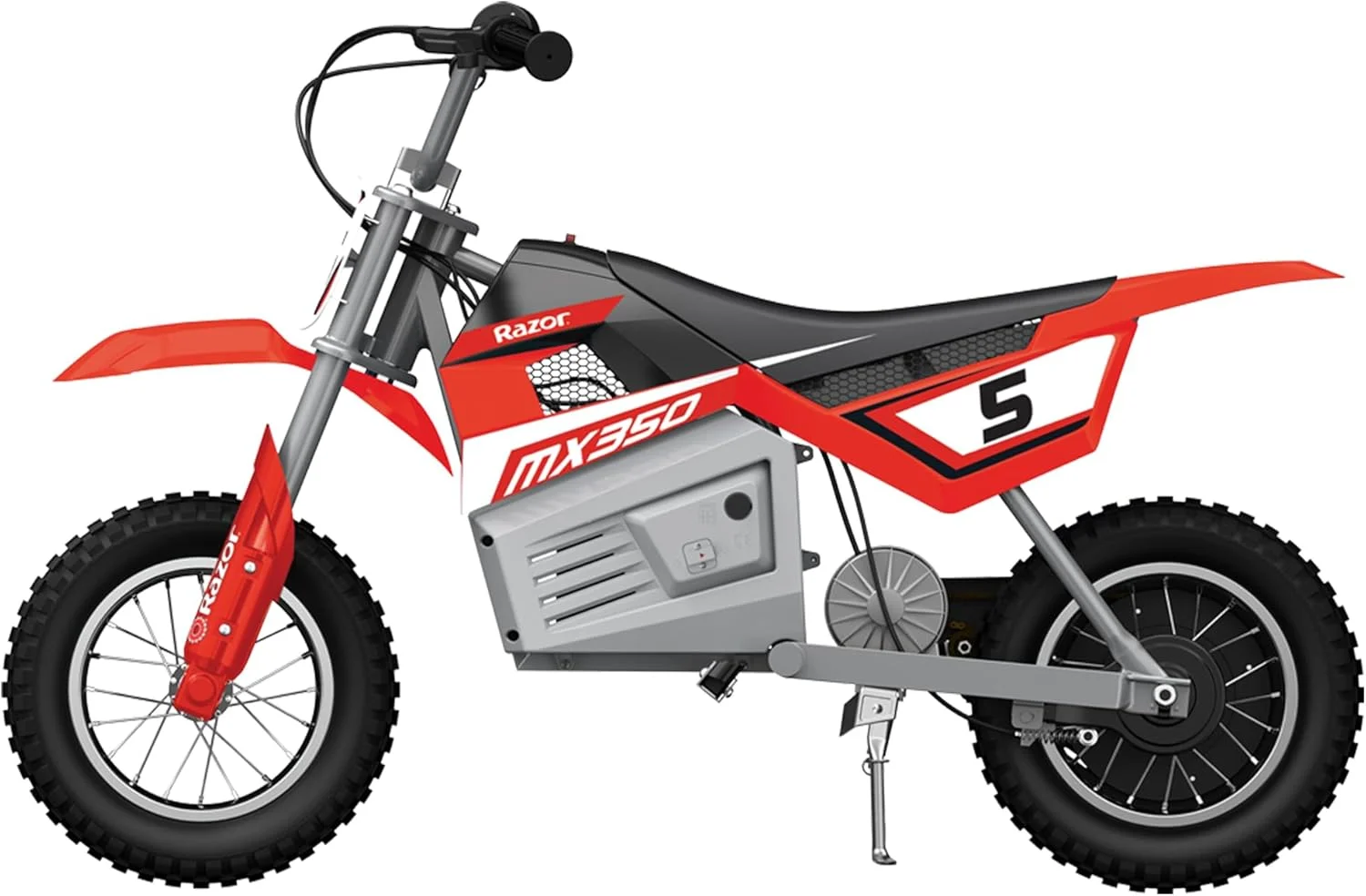 موتور کراس برقی کودکانه Razor MX350 Dirt Rocket، سرعت تا 22 کیلومتر در ساعت، قرمز