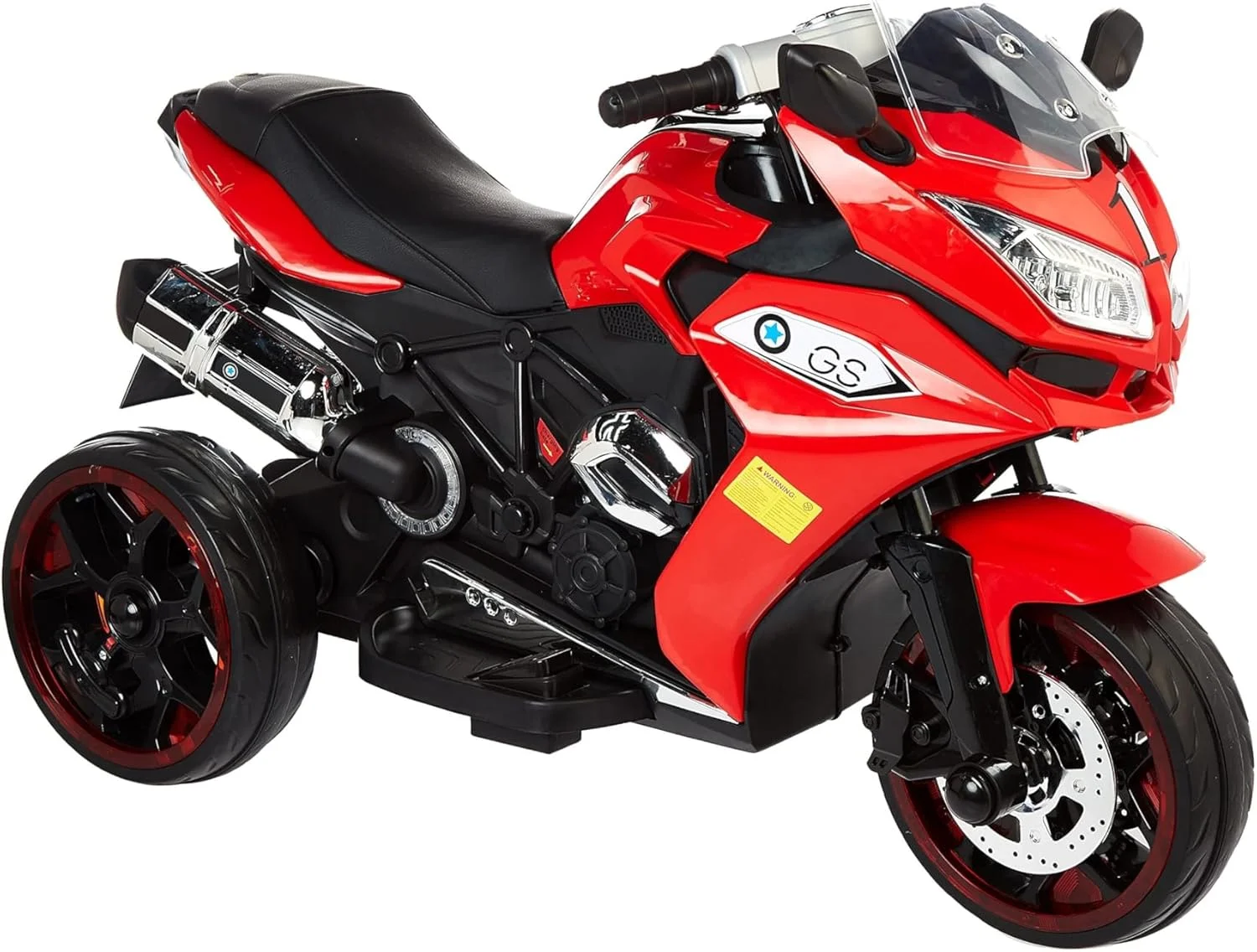 موتور سیکلت سواری قدرتی برای کودکان - قرمز