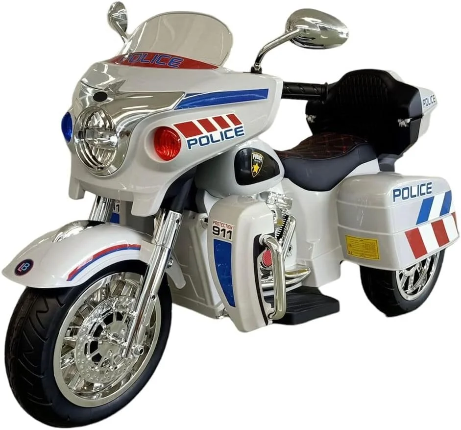 موتور سیکلت کودکانه دوست داشتنی مدل LB 828 با باتری (خاکستری)