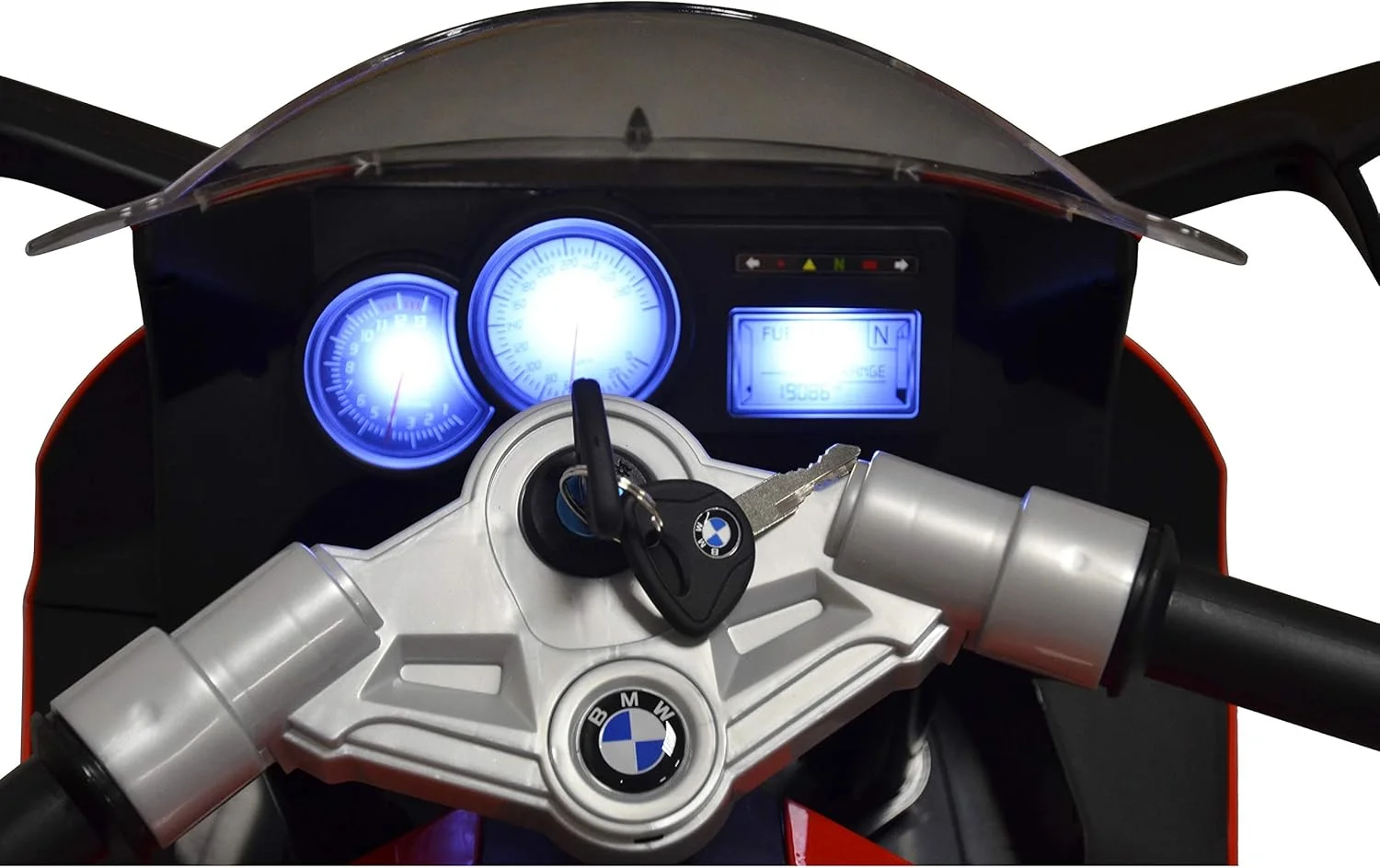 موتور سیکلت سواری شیک کودکانه مدل LB 283EVA با باتری (سفید)