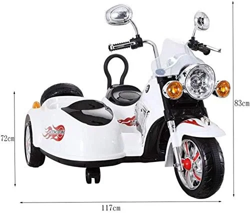 موتور سیکلت اسباب بازی سواری کودک WHTBB، موتور برقی کودکانه، اسکوتر برقی، دوچرخه موتوری با باتری 12 ولت