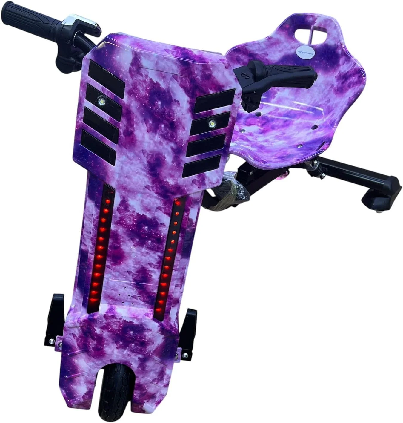 اسکوتر دریفت برقی کودکان، اسباب بازی سواری 36 ولت، عملکرد دریفت 360 درجه، طراحی ایمن برای پسران و دختران (بنفش)