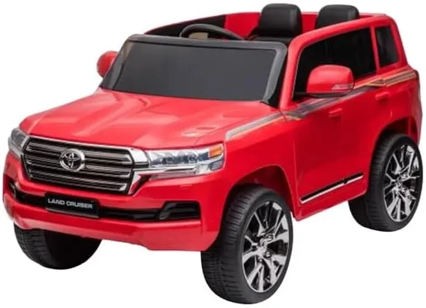 ماشین بازی شاسی بلند برقی کودک مدل تویوتا لندکروزر 12 ولت - لوکس و ماجراجویانه