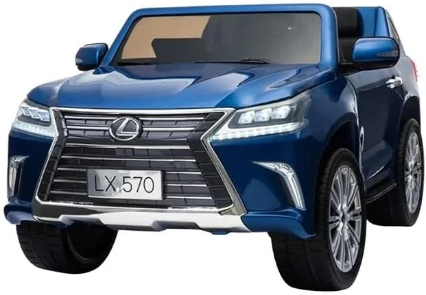 ماشین سواری کودکانه لکسوس LX570 مدل DORSA-12V - یک ماجراجویی لوکس در انتظار شماست (آبی)
