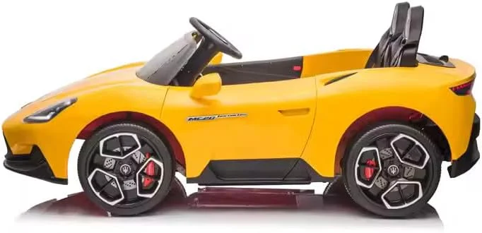 خودروی سواری الکتریکی مازراتی مدل DORSA-24V - ترکیبی از قدرت، استایل و سرگرمی (زرد)