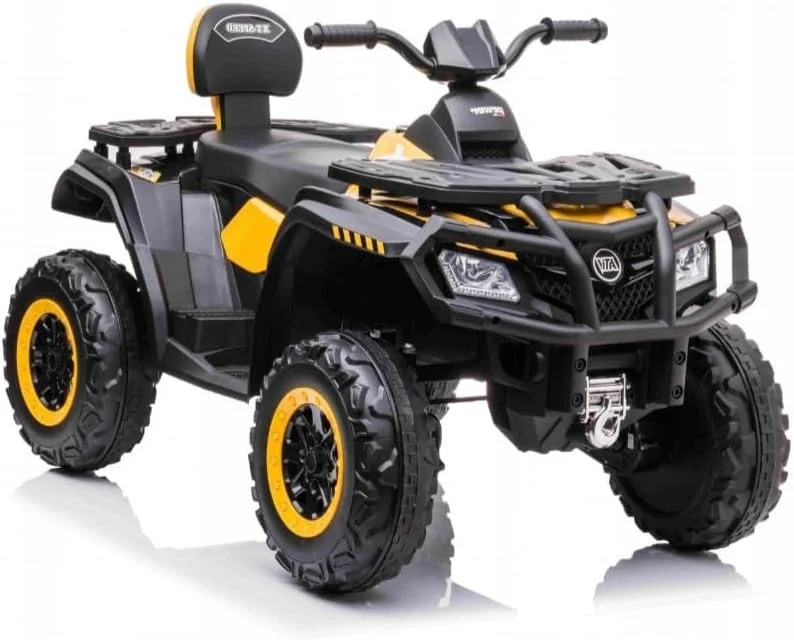 موتور چهار چرخ برقی DORSA-ATV – تسخیر هر زمینی با استایل! (زرد)