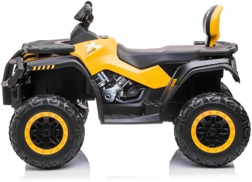 موتور چهار چرخ برقی DORSA-ATV – تسخیر هر زمینی با استایل! (زرد)